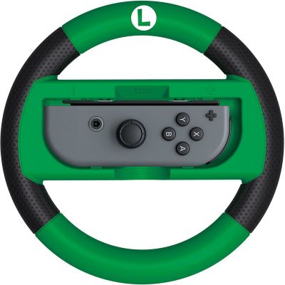Volant Mario Kart Hori Pour Wii U - Modèle Luigi Vert, Neuf En Boîte (ouvert Mais Jamais Utilisé)