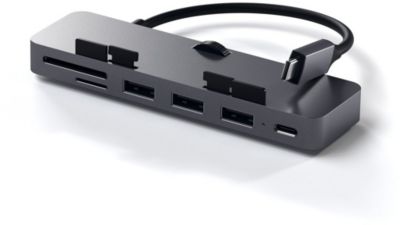 24€ sur USB Hub +Lecteur de carte mémoire externe 3 ports USB Combo pour PC  portable - Hub USB - Achat & prix