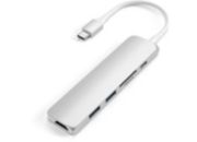 Hub USB C SATECHI USB-C Slim Multimedia silver