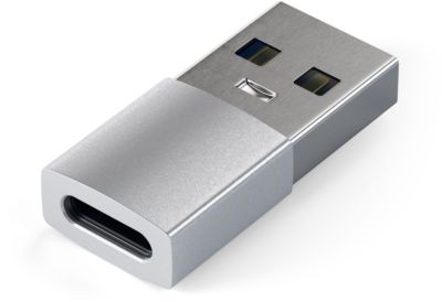 Adaptateur USB SATECHI USB-A vers USB-C silver