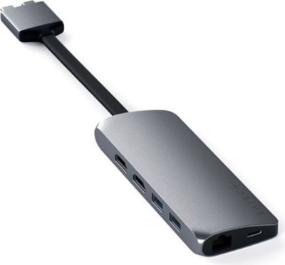 Câble Lightning SATECHI Hub multimédia double  USB-C