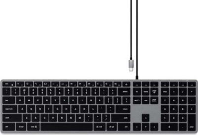 Clavier sans fil SATECHI Slim W3 Filaire Rétroéclairé QWERTY