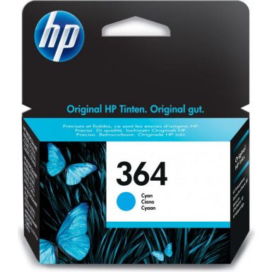 Accessoire imprimante 3D HP 364 cartouche d'encre cyan authentique