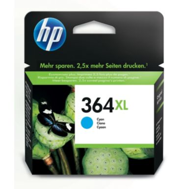 Cartouche d'encre HP N°364XL cyan