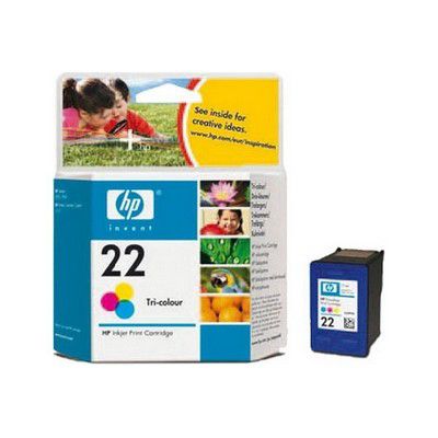 Cartouche d'encre HP N°22 couleurs