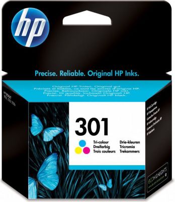 Accessoire imprimante 3D HP 301 cartouche d'encre trois couleurs aut