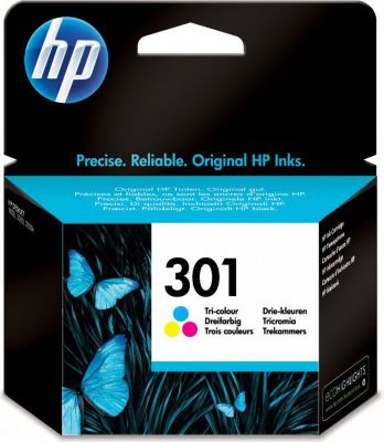 Accessoire imprimante 3D HP 301 cartouche d'encre trois couleurs aut
