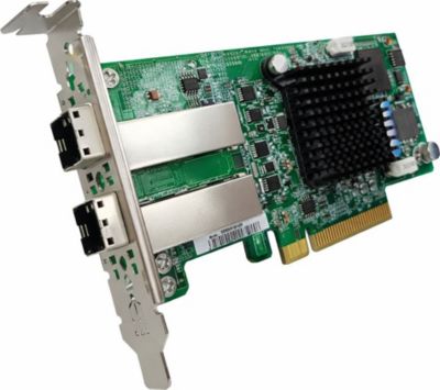 Carte Réseau QNAP Carte QNAP SAS-12G2E – Carte extension S