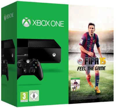 Console MICROSOFT Xbox One + FIFA 15 Reconditionné