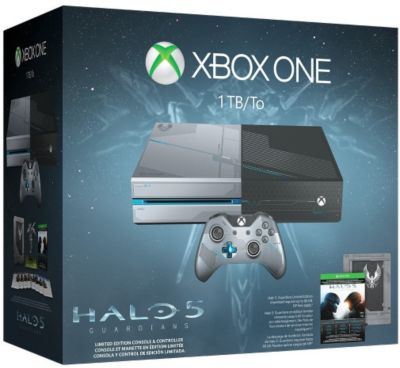 Console MICROSOFT Xbox One 1To Edition Limitée Halo 5 Reconditionné Console MICROSOFT Xbox One 1To Edition Limitée Halo 5 Reconditionné