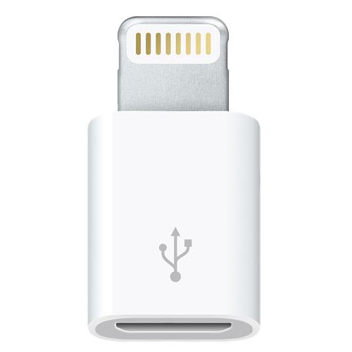 Circulo derrocamiento Pantano Adaptateur Lightning/Micro USB APPLE lightning vers micro USB | Boulanger