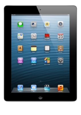 Tablette Apple IPAD 4Gen 64Go wifi cel noir Reconditionné