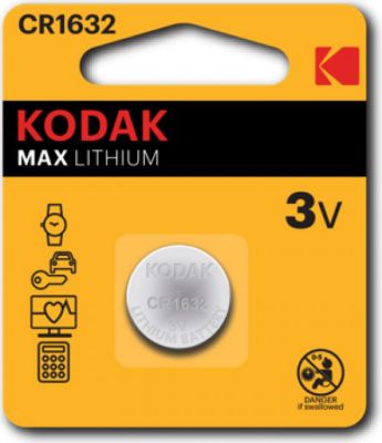 Pile KODAK KODAK - Pile - Ultra Lithium - CR 1632 -