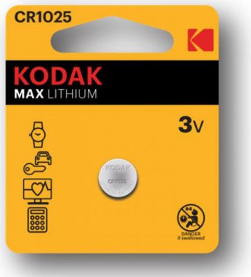 Pile KODAK KODAK - Pile - Ultra Lithium - CR 1025 -