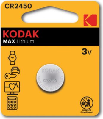 Pile KODAK KODAK - Pile - Ultra Lithium - CR 2450 -