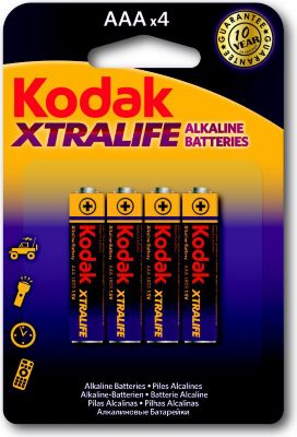 Pile KODAK KODAK - Piles - XTRALIFE Alcaline - AAA