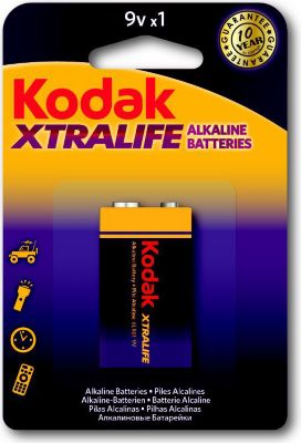 Pile KODAK KODAK - Piles - XTRALIFE Alcaline - 9V -