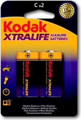 Pile KODAK KODAK - Piles - XTRALIFE Alcaline - C /