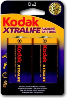 Pile KODAK KODAK - Piles - XTRALIFE Alcaline - D /
