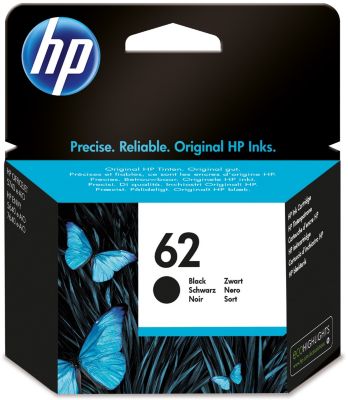 Cartouche HP 62XL haute capacité noire pour imprimante jet d'encre