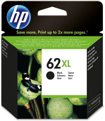 Cartouche d'encre HP 62 XL noire