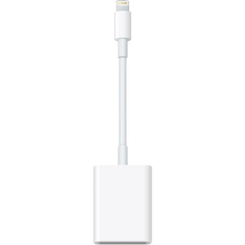 Apple Lightning vers SD & TF Card Reader Dual Slot pour iPhone/iPad,  adaptateur de carte mémoire Micro SD TF 2 en 1, lecteur de carte SD, Plug  and