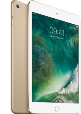 Tablette Apple IPAD Mini 4 128Go Or Reconditionné
