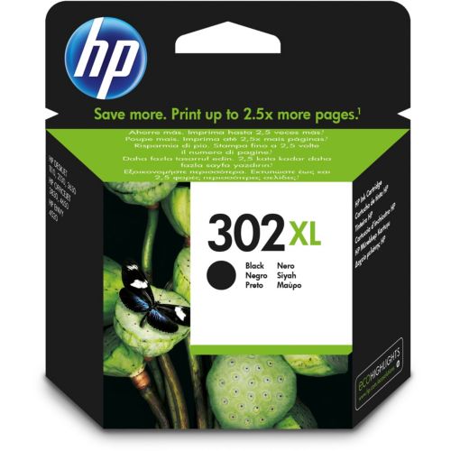 Pack de 2 cartouches d'encre noire/3 couleurs authentiques HP 302