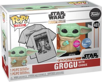 Figurine FUNKO Pop! & Tee - Star Wars Le Mandalorien -