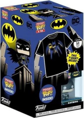 Figurine FUNKO Pocket Pop! & Tee - Batman - Taille L