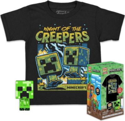 Figurine FUNKO Pocket Pop! & Tee - Minecraft - Blue Figurine FUNKO Pocket Pop! & Tee - Minecraft - Blue