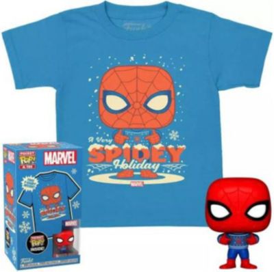 Figurine FUNKO Pocket Pop! & Tee - Marvel - Holiday