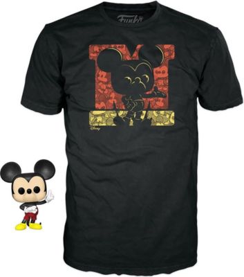 Figurine FUNKO Pop&tee - Disney - Mickey (dglt) Taille