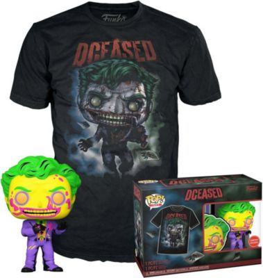 Figurine FUNKO Pop!&tee - Dc Comics - Joker Cc - S
