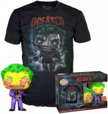 Figurine FUNKO Pop!&tee - Dc Comics - Joker Cc - Xl Figurine FUNKO Pop!&tee - Dc Comics - Joker Cc - Xl