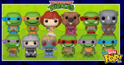 Figurine FUNKO Figurine Bitty Pop! - Tortues Ninja - Figurine FUNKO Figurine Bitty Pop! - Tortues Ninja -