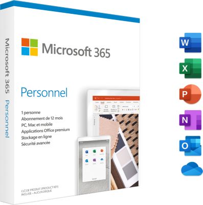 Logiciel Pc Microsoft 365 Personnel Boulanger