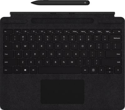 Clavier tablette Microsoft Clavier+Stylet Surface Pro X Slim Pen No