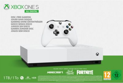 Console Xbox One S MICROSOFT 1To All Digital Reconditionné