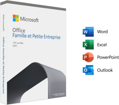 Logiciel de bureautique MICROSOFT Office Famille et Petite Entreprise