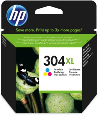 HP 304 Cartouche d'encre trois couleurs authentique - HP Store France