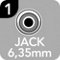 Jack 6,35 mm