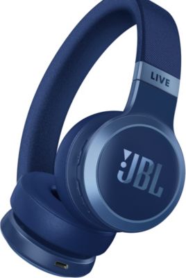 Casque circum-auriculaire sans fil Bluetooth à réduction de bruit pour  enfants JBL JR460 NC Blanc - Ecouteurs