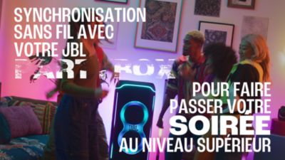 Voir la vidéo pour Micro JBL Partybox Wireless