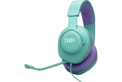 Casque gamer JBL Quantum 100M2 Bleu Cyan