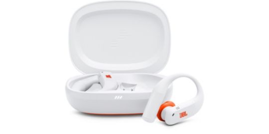 Ecouteurs sport JBL ENDURANCE PEAK 4 BLANC