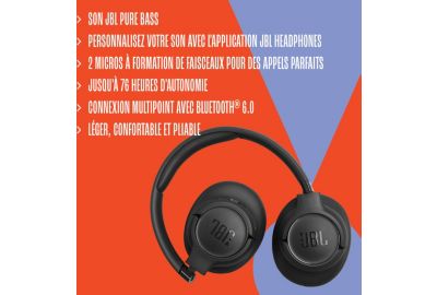 Casque JBL Tune 730BT Noir