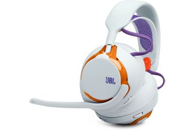 Casque gamer JBL Quantum 650 Blanc Orange
