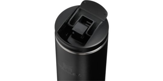 Bouteille isotherme STANLEY The Transit FlipTop Mug - Black 2.0