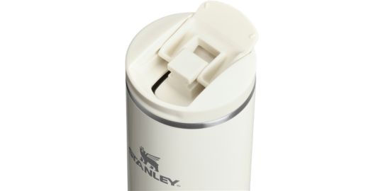 Bouteille isotherme STANLEY The Transit FlipTop Mug - Cream Gloss